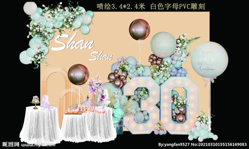 30歲生日宴會策劃方案