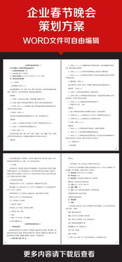 拍攝策劃方案格式