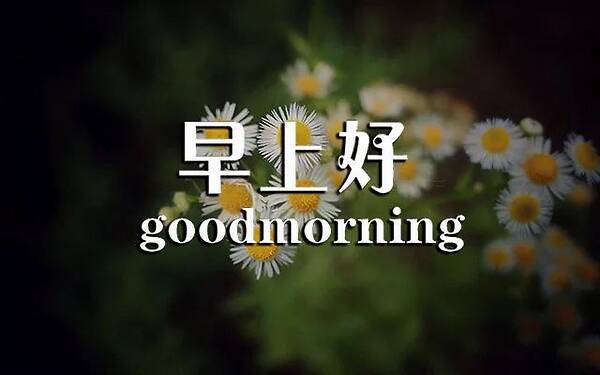 正能量早安心語溫馨句子大全