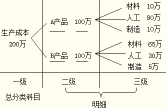 會(huì)計(jì)科目按所提供信息的詳細(xì)程度分類(lèi)