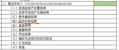 政府補貼會計科目營業(yè)外收入還是其他收益
