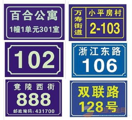 小區(qū)門牌會計科目