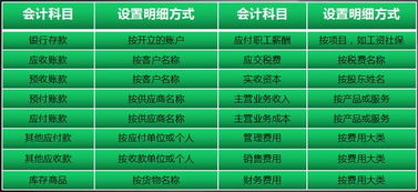 核算,專項,會計科目,設置