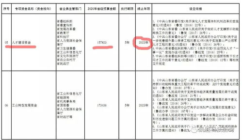 上級財政專項資金會計科目