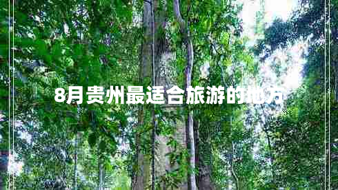 8月貴州最適合旅游的地方