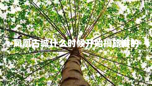 鳳凰古城什么時候開始搞旅游的