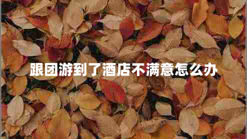 跟團游到了酒店不滿意怎么辦 跟團游到了酒店不滿意怎么辦