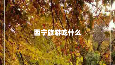 西寧旅游吃什么