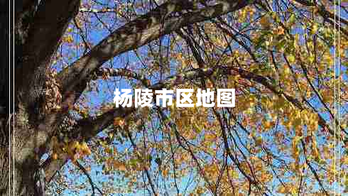 楊陵市區(qū)地圖