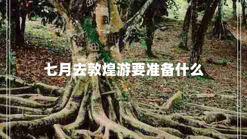 七月去敦煌游要準備什么