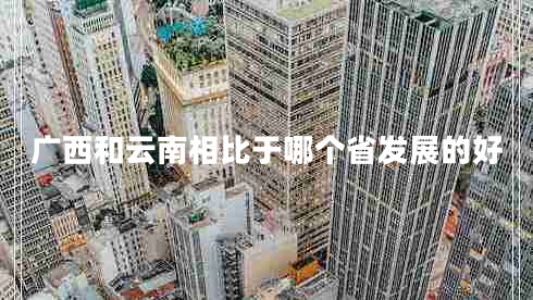 廣西和云南相比于哪個省發(fā)展的好