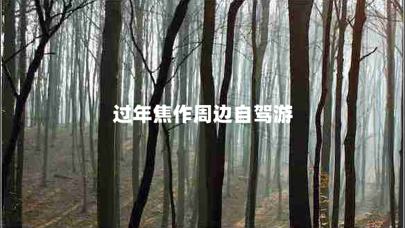 過年焦作周邊自駕游