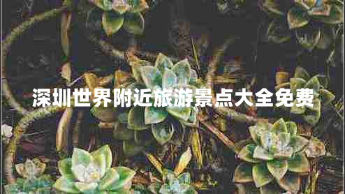深圳世界附近旅游景點(diǎn)大全免費(fèi)