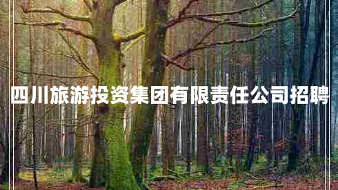 四川旅游投資集團有限責任公司招聘