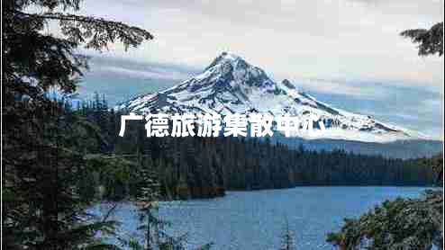 廣德旅游集散中心 廣德旅游集散中心