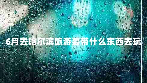 6月去哈爾濱旅游要帶什么東西去玩