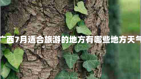 廣西7月適合旅游的地方有哪些地方天氣