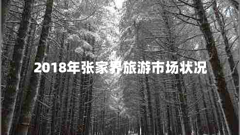 2018年張家界旅游市場狀況