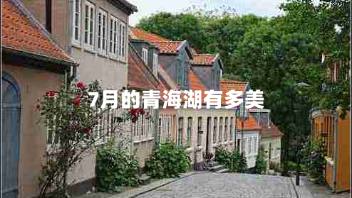 7月的青海湖有多美 7月的青海湖有多美