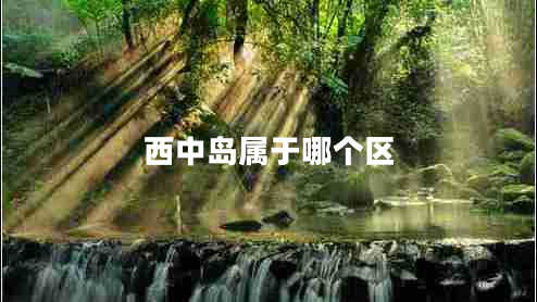 西中島屬于哪個區(qū)