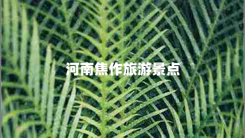 河南焦作旅游景點(diǎn)