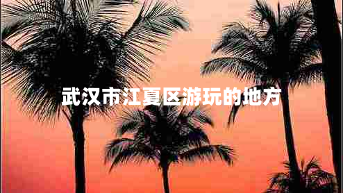武漢市江夏區(qū)游玩的地方