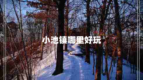 小池鎮(zhèn)哪里好玩