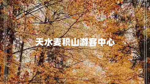 天水麥積山游客中心