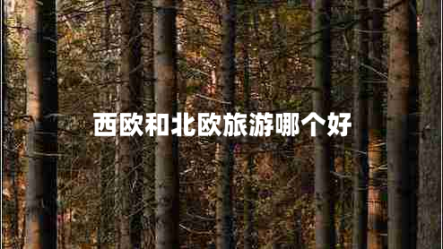 西歐和北歐旅游哪個好