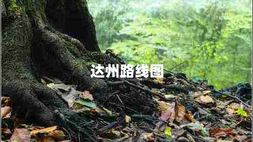 達(dá)州路線圖