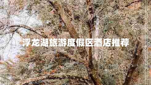 浮龍湖旅游度假區(qū)酒店推薦