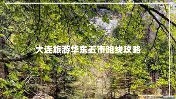 大連旅游華東五市路線攻略