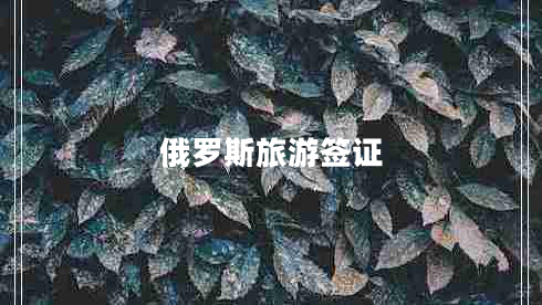 俄羅斯旅游簽證 俄羅斯旅游簽證