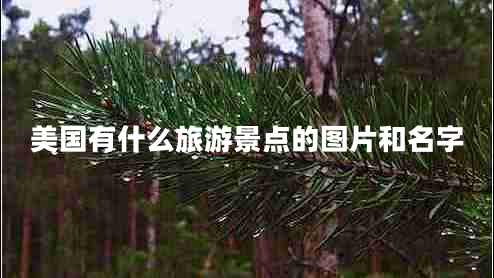美國有什么旅游景點的圖片和名字