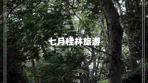 七月桂林旅游