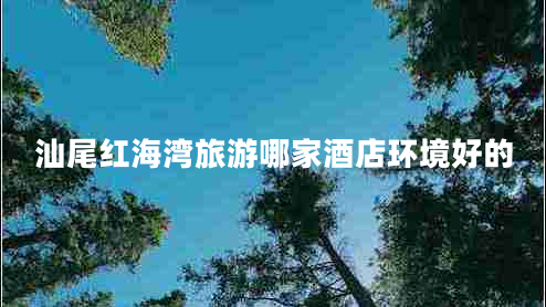 汕尾紅海灣旅游哪家酒店環(huán)境好的 汕尾紅海灣旅游哪家酒店環(huán)境好的