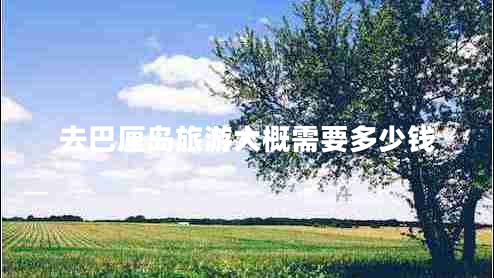 去巴厘島旅游大概需要多少錢