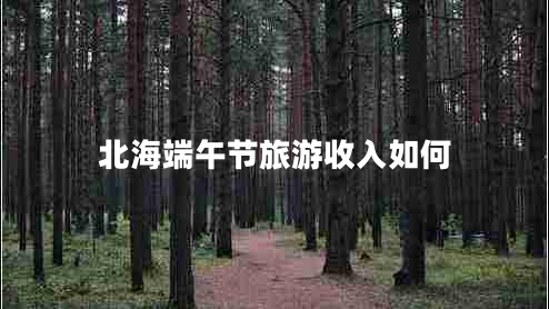 北海端午節(jié)旅游收入如何 北海端午節(jié)旅游收入如何