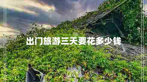 出門旅游三天要花多少錢 出門旅游三天要花多少錢