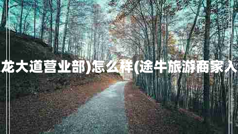 雙龍大道營(yíng)業(yè)部)怎么樣(途牛旅游商家入駐