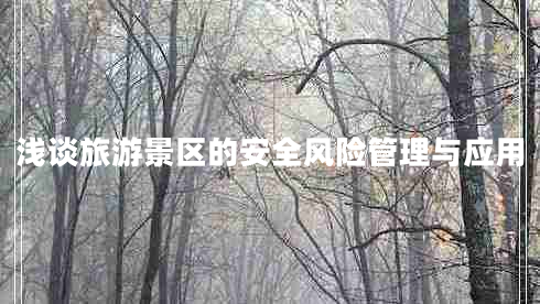 淺談旅游景區(qū)的安全風(fēng)險管理與應(yīng)用 淺談旅游景區(qū)的安全風(fēng)險管理與應(yīng)用