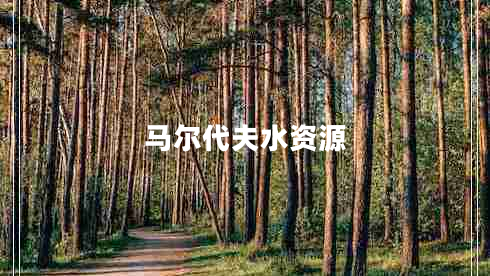 馬爾代夫水資源 馬爾代夫水資源