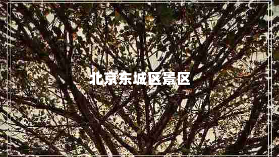 北京東城區(qū)景區(qū)