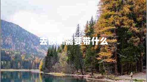 去歐洲需要帶什么