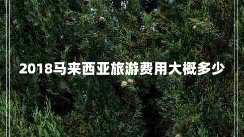 2018馬來(lái)西亞旅游費(fèi)用大概多少