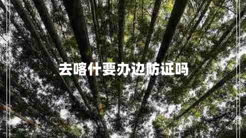 去喀什要辦邊防證嗎 去喀什要辦邊防證嗎