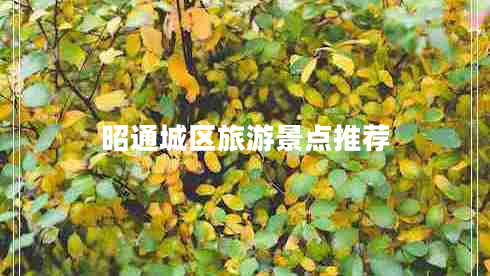 昭通城區(qū)旅游景點推薦