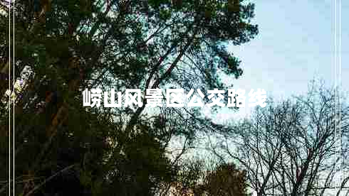 嶗山風(fēng)景區(qū)公交路線
