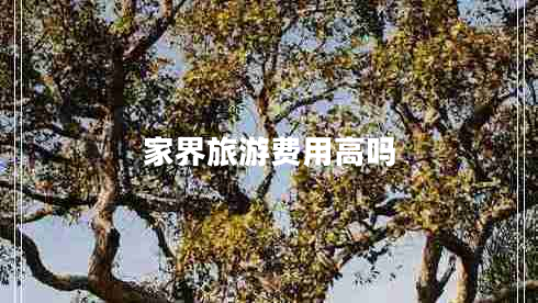 家界旅游費(fèi)用高嗎