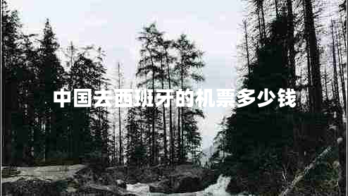 中國去西班牙的機票多少錢